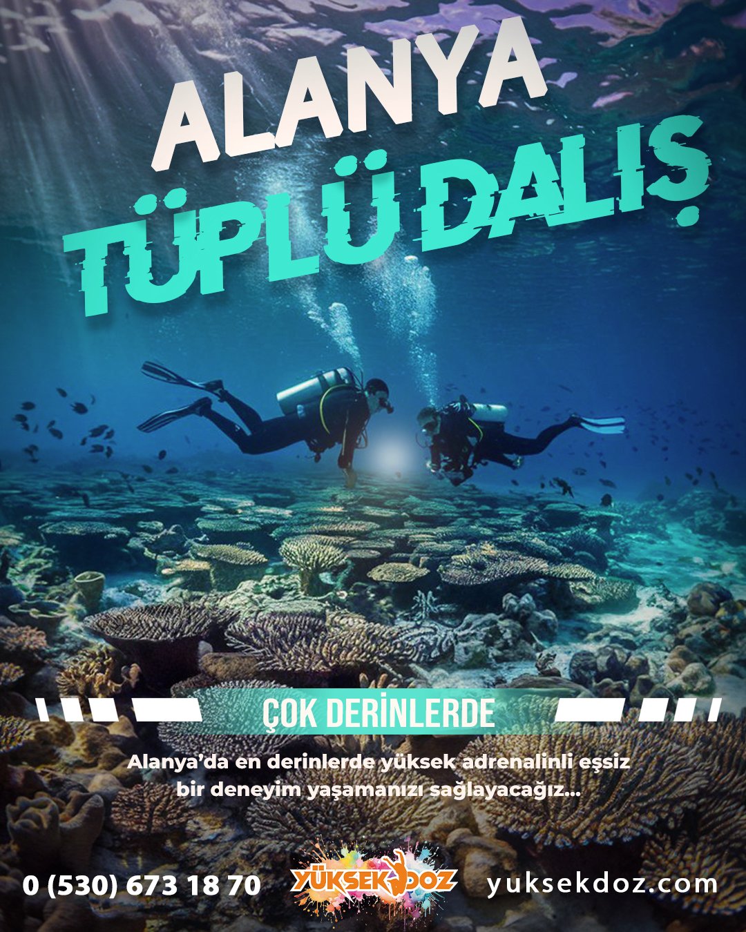 Alanya Tüplü Dalış Görseli